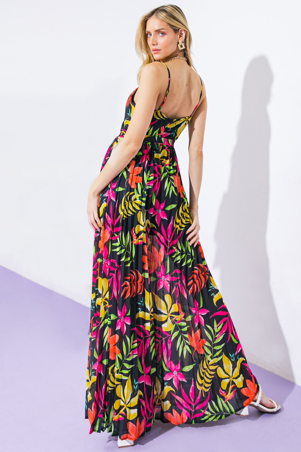 BLOSSOMING WITH JOY WOVEN JUMPSUIT Flying Tomato